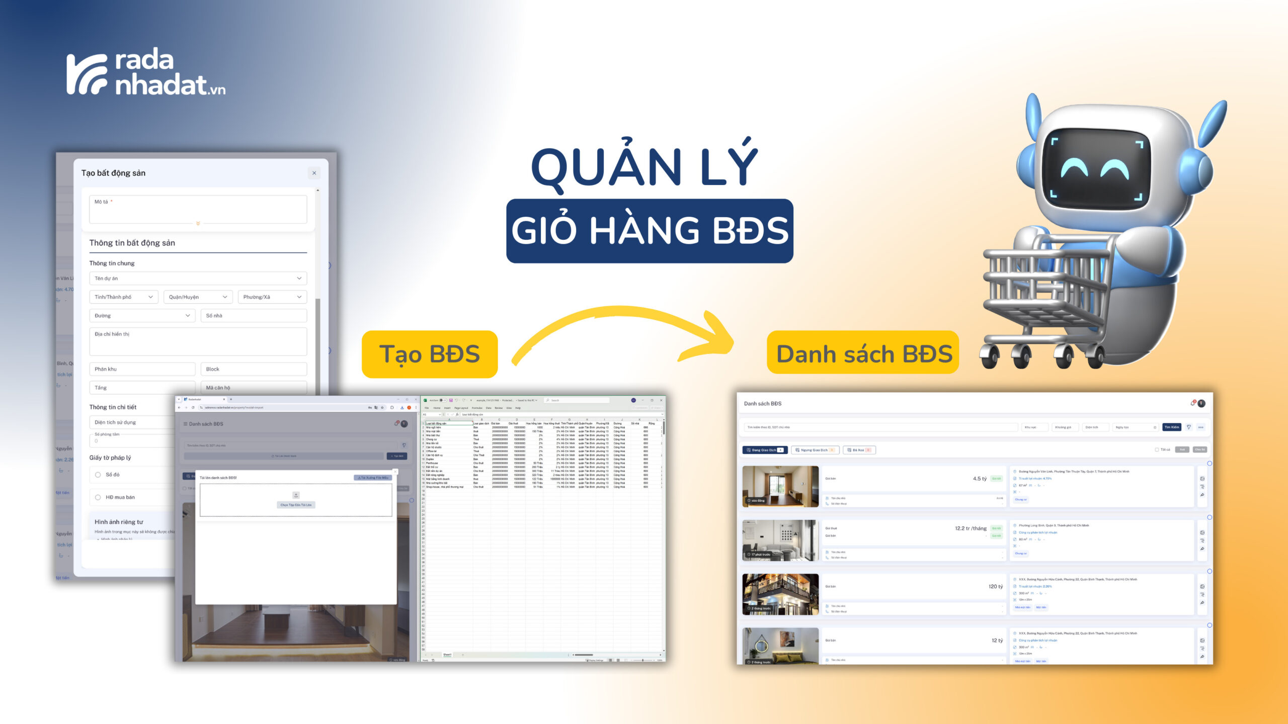 Mô hình quản lý bất động sản hiệu quả
