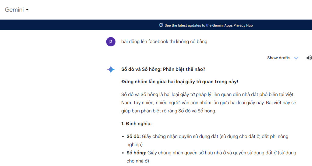 Gemini AI từ Google