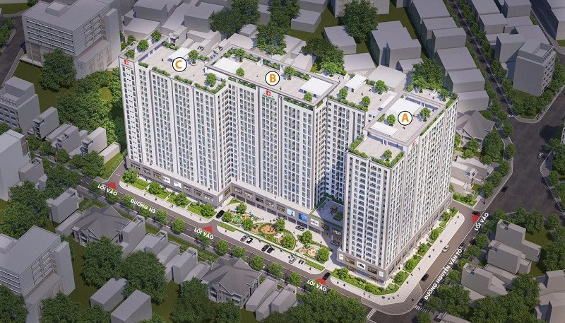 Phối cảnh tổng thể dự án
