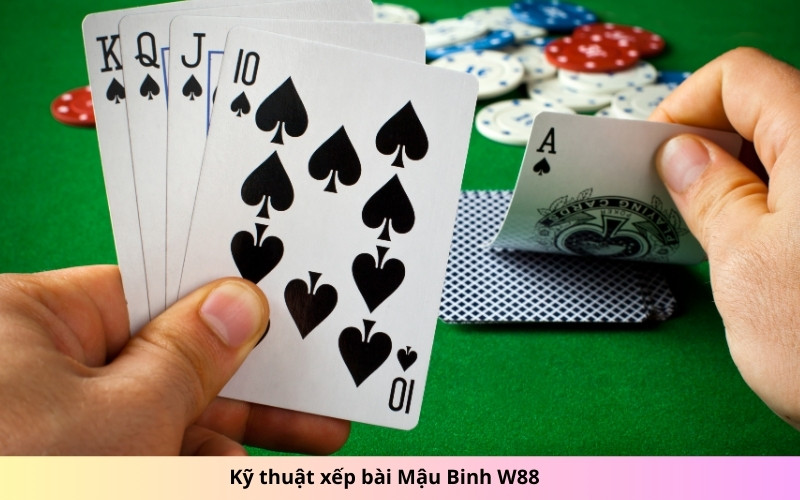 Kỹ thuật xếp bài Mậu Binh W88